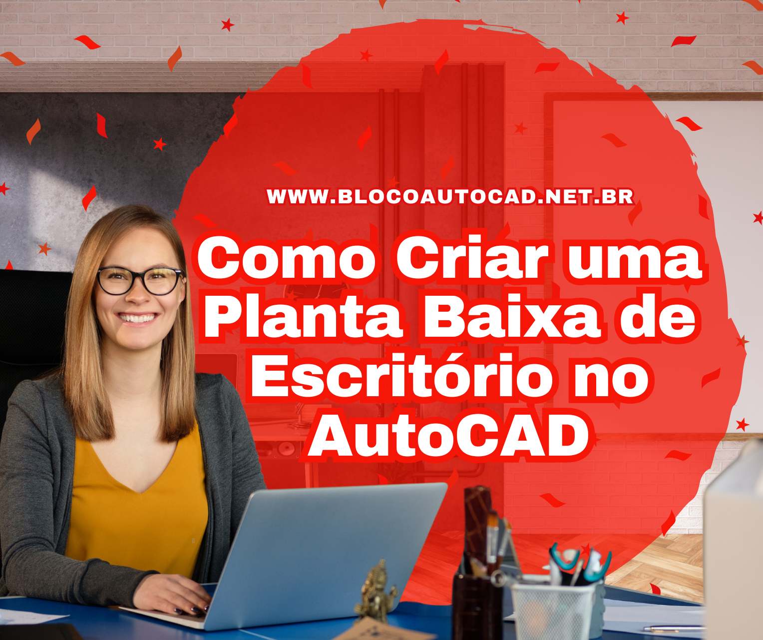 Planta Baixa De Escrit Rio No Autocad Bloco Autocadbloco Autocad