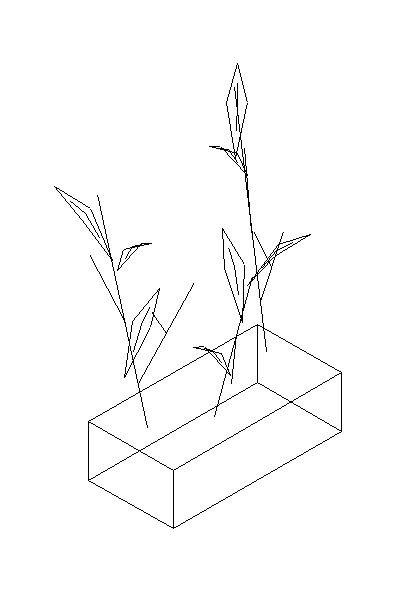 Mobiliário Diversos – Planta Decorativa para Casa 3D