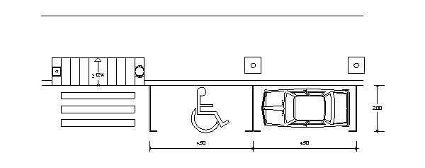 Estacionamento Exclusivo para Cadeirantes 2D