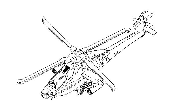 Helicóptero Isométrico