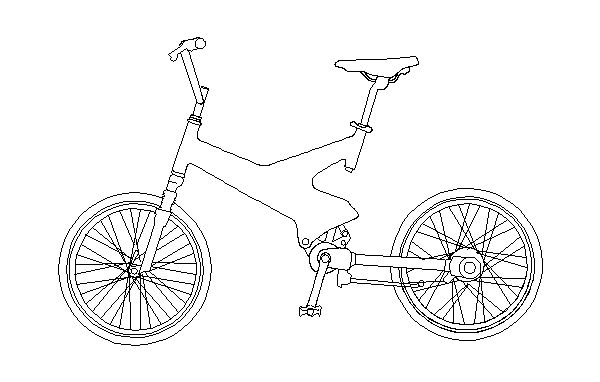 Veículos Terrestres – Bicicleta com Amortecedor Traseiro