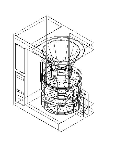 Equipamentos para Cozinha – Cafeteira 3D