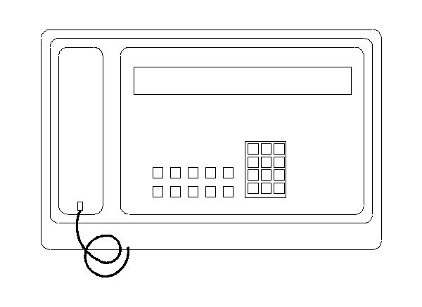 Equipamentos de Informática – Telefone para escritorio