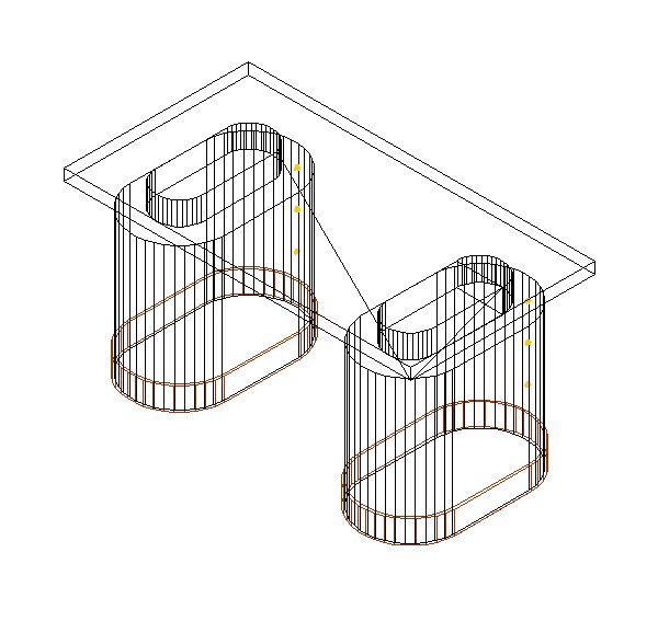 Moveis – Mesa de Vidro 3D