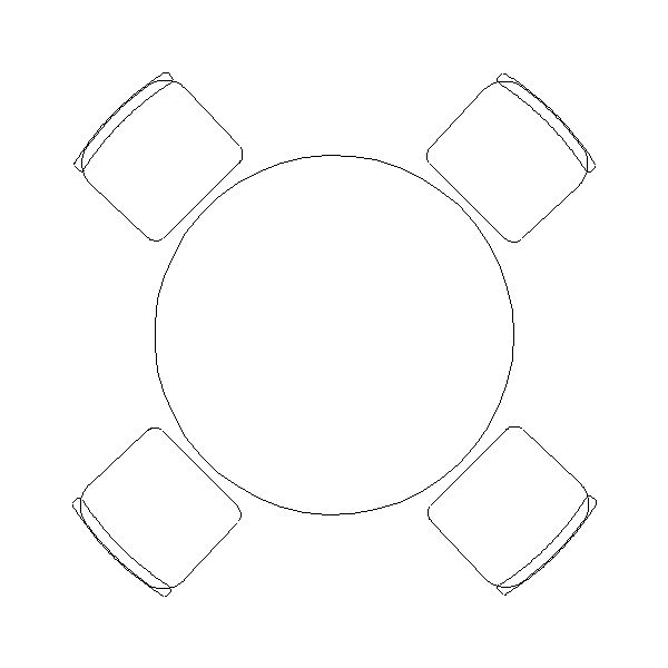 Mesa 4 Cadeiras- Cozinha