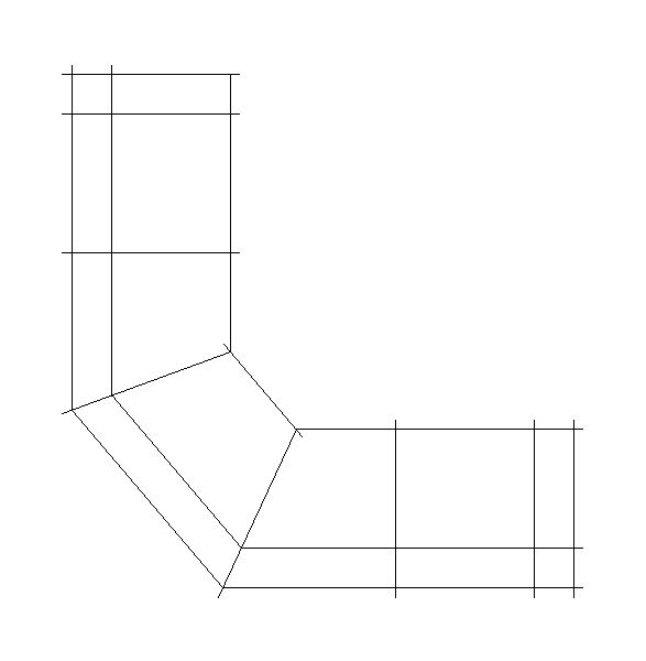 Sofá de Canto para Cinco Lugares 2D