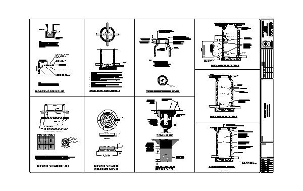 Desenhos Detalhados de Esgoto – Padrão