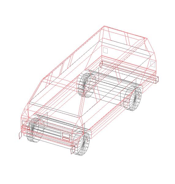 Carros 3D – Modelo Van
