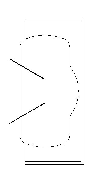 Mesinha para televisão com TV e antena