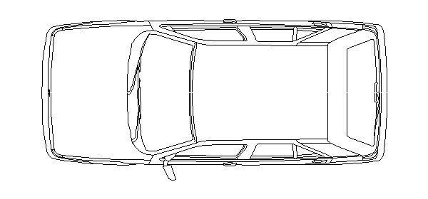 Modelo de Carro Simples (Vista Superior)